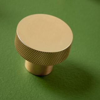 Scudo Knurled Round Furniture Handle - 42.5mm Wide - Image 7