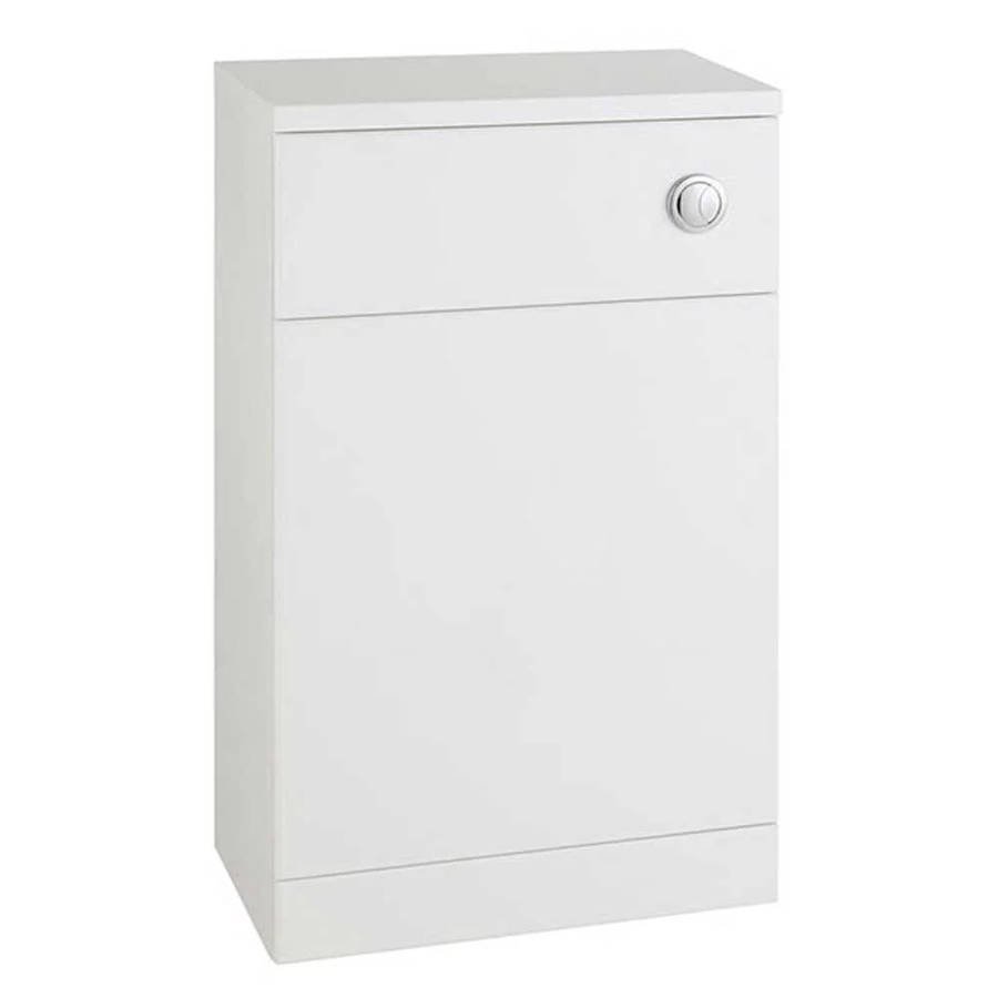 Kartell Impakt Floor Standing WC Unit - 600mm Wide - Gloss White