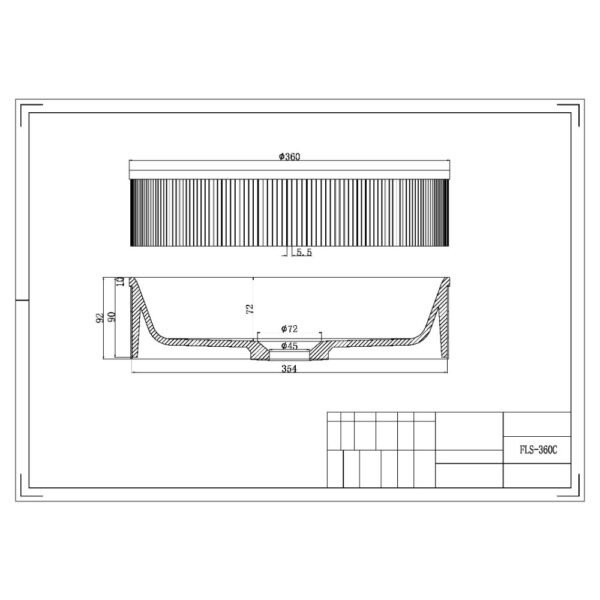 Scudo Core Round Countertop Basin - 360mm? - Image 4