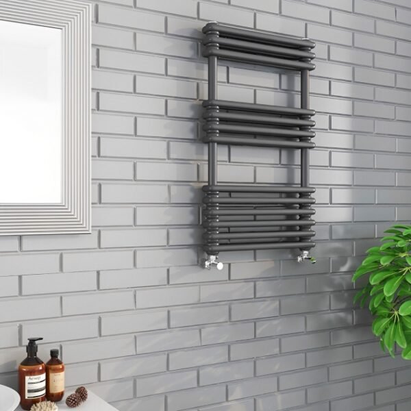 Kartell Kolumn Dual Column Towel Radiator - Anthracite