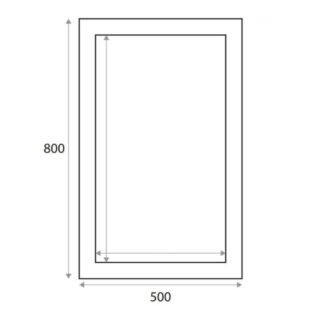 Kartell Kore Non Illuminated Mirror - Image 5