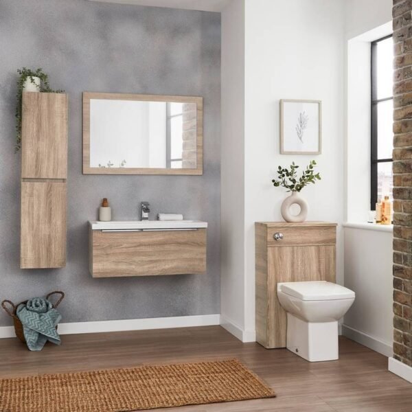 Kartell Kore 1 Drawer Wall Hung Vanity Unit With Basin - 800mm Wide - 1 TH - Image 2