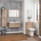 Kartell Kore 1 Drawer Wall Hung Vanity Unit With Basin - 800mm Wide - 1 TH - Image 2