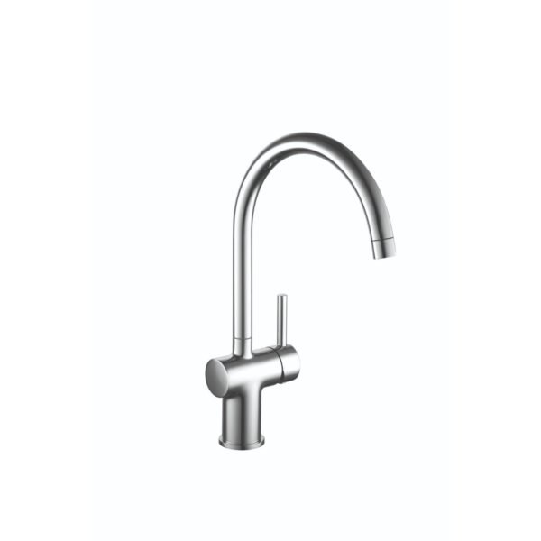 Kartell K-Vit Round Mono Kitchen Mixer Tap - Chrome