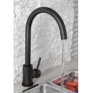 Scudo Manhattan Deck Mounted Kitchen Mixer Tap - Image 3