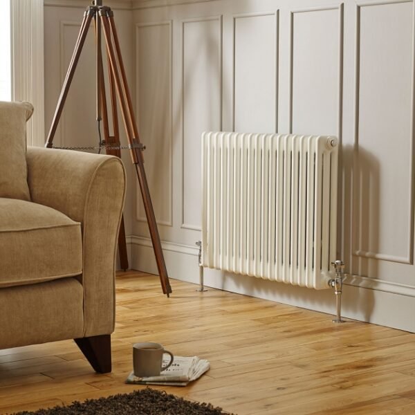 Kartell Laser Klassic 2-Column Column Radiator - 14-Section - White