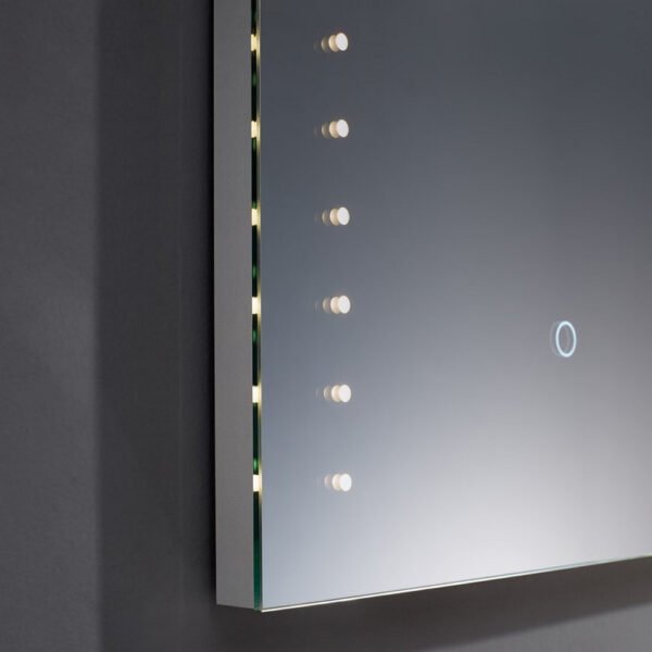 Kartell Lechlade Dotted Duo strip Illuminated Mirror - 700mm x 500mm - Image 4