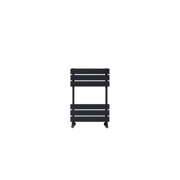 Scudo Life Vertical Designer Heated Towel Rail - Black