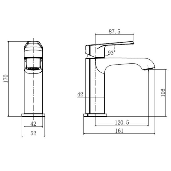 Scudo Montana Mono Basin Mixer Tap - Image 21