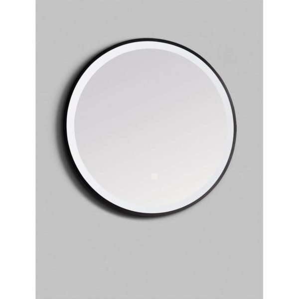 Kartell Nero Round LED Illuminated Mirror - 600mm x 600mm