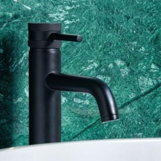 Scudo Core Deck Mounted Tall Mono Basin Mixer Tap - Image 6