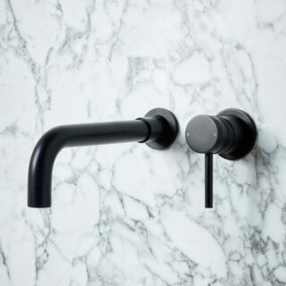 Scudo Core Wall Mounted Basin Mixer Tap - Image 5