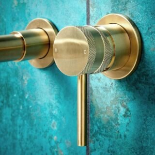 Scudo Core Wall Mounted Basin Mixer Tap - Image 7