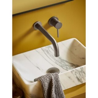 Scudo Core Wall Mounted Basin Mixer Tap - Image 4
