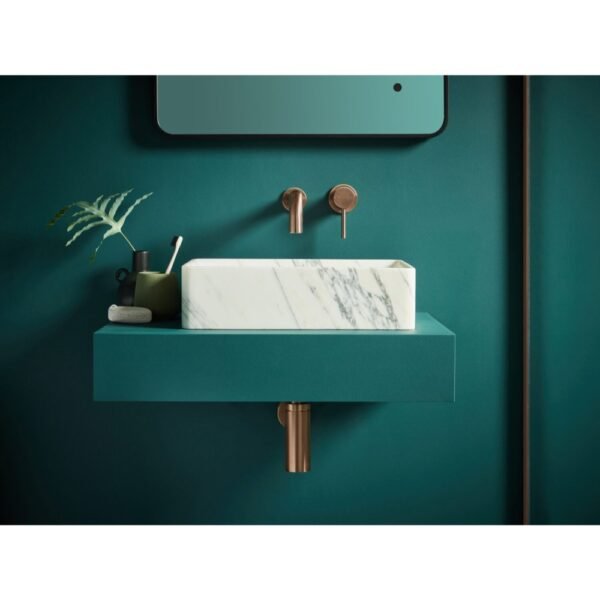 Scudo Core Wall Mounted Basin Mixer Tap - Image 3