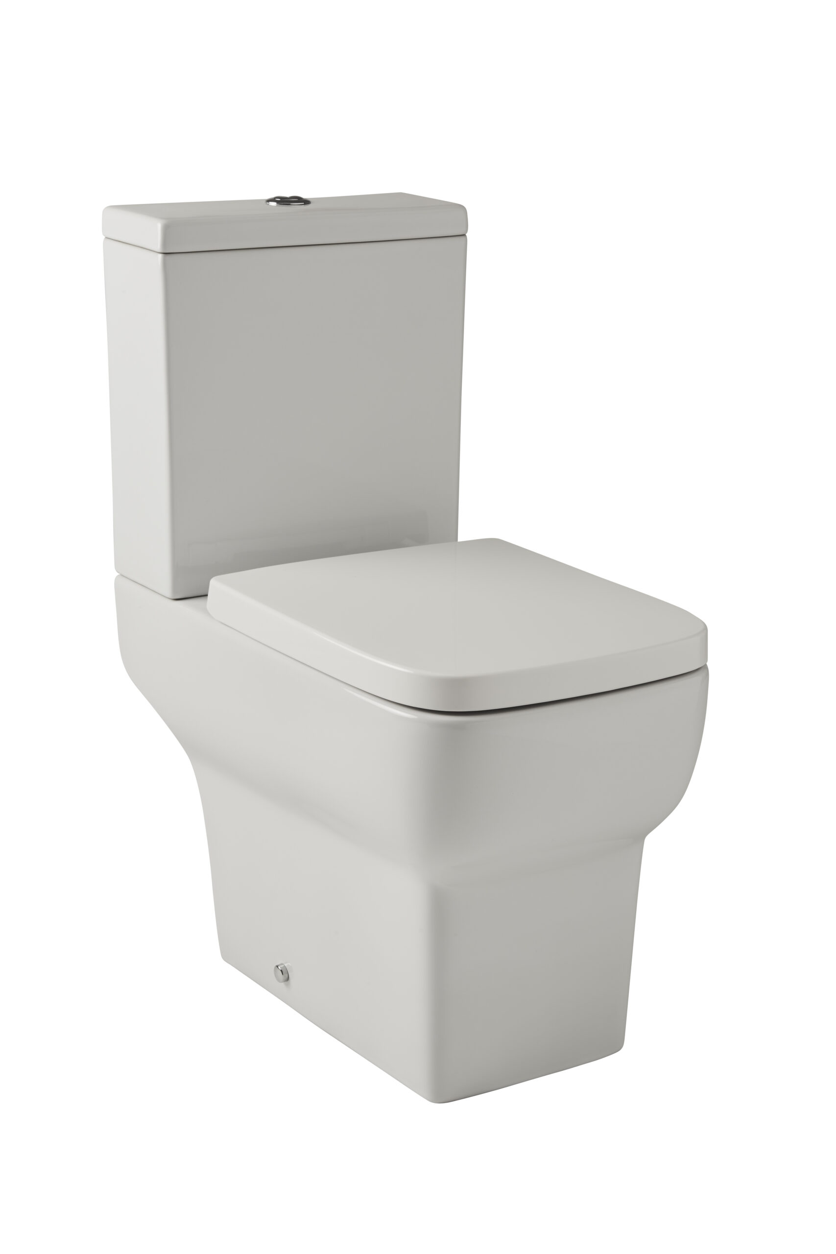 Kartell Korsika Close Coupled Toilet With Cistern And Soft Close Seat - Gloss White