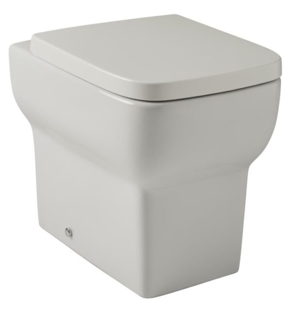 Kartell Korsika Back To Wall Toilet With Soft Close Seat - Gloss White