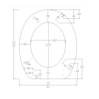 Kartell Astley Soft Close Toilet Seat - Image 2