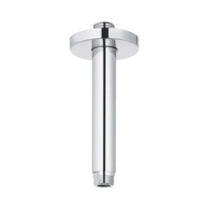 Kartell Round Ceiling Mounted Shower Arm - 240mm Long - Chrome