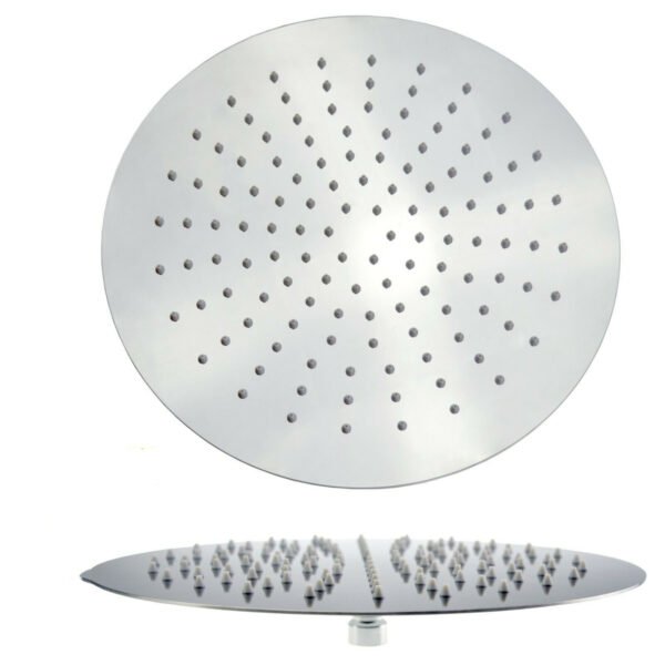 Kartell Round Wall Mounted Shower Head - Chrome