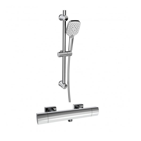 Kartell Kolt Thermostatic 2 Outlet Exposed Shower Set