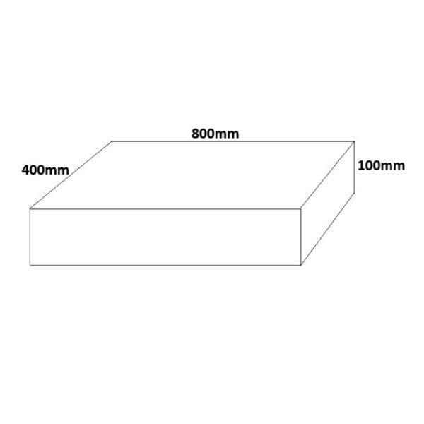 Scudo Sanctuary Rectangular Marble Slab - 800mm Wide - Venato White - Image 2