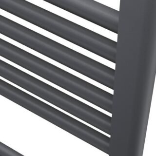 Scudo Strive Straight Heated Towel Rail - Carbon Anthracite - Image 11