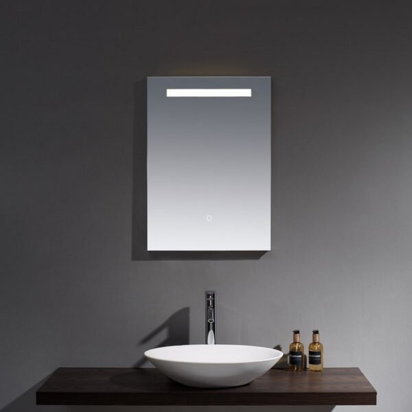 Kartell Stroud Top Strip Illuminated Mirror - 700mm x 500mm - Image 2
