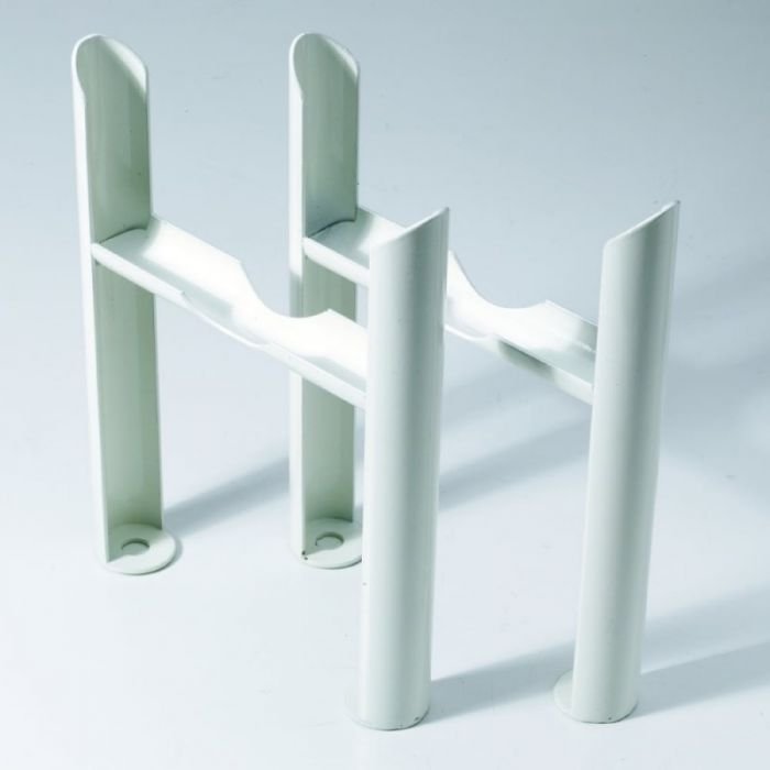 Kartell 4 Column Insertable Feet Pair - White