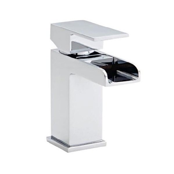 Kartell Phase Mini Mono Basin Mixer Tap Click Waste - Chrome