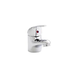 Kartell G4K Deck Mounted Mono Basin Mixer Tap With Click Waste - Chrome