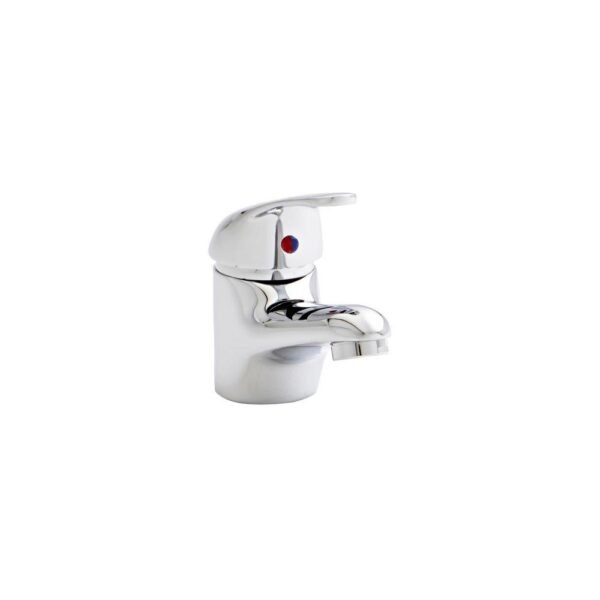 Kartell G4K Deck Mounted Mono Basin Mixer Tap With Click Waste - Chrome