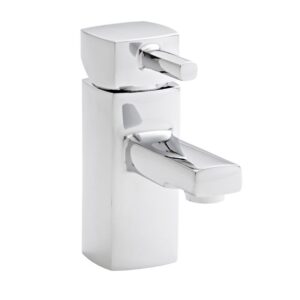 Kartell Mode Deck Mounted Mini Mono Basin Mixer Tap With Click Waste - Chrome
