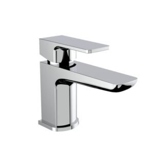 Kartell Kolt Deck Mounted Mini Mono Basin Mixer Tap - Chrome