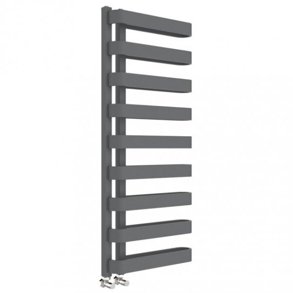 Kartell Texas Vertical Heated Towel Rail - Anthracite