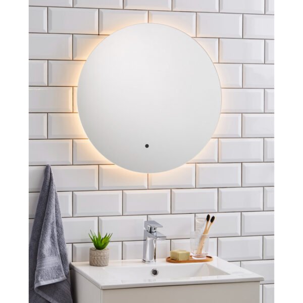 Kartell Tucson Round LED Illuminated Mirror - 600mm x 600mm - Image 3