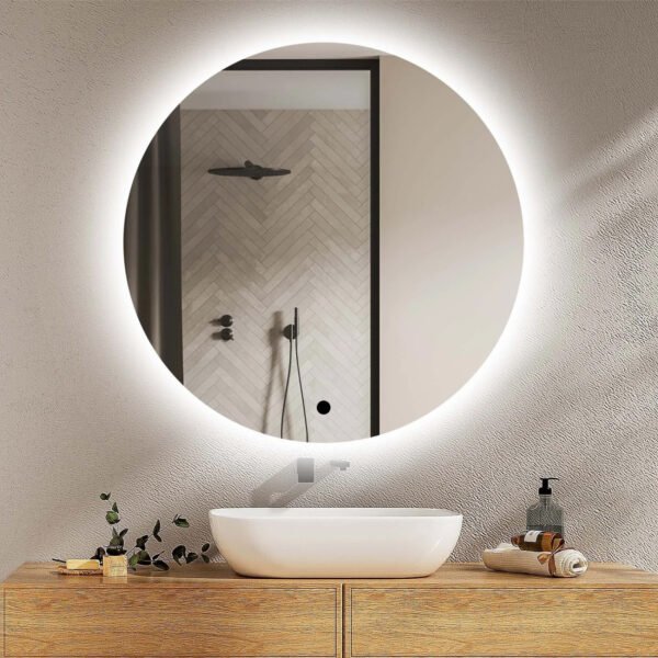 Kartell Tucson Round LED Illuminated Mirror - 600mm x 600mm
