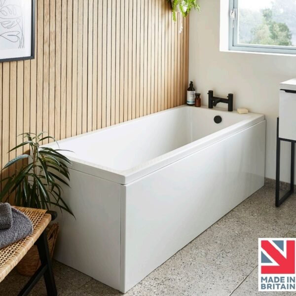 Kartell Ultimate Reinforced Bath End Panel - Gloss White