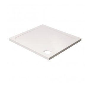 Kartell K-Vit Low Profile Square Shower Tray – White - 800mm X 800mm