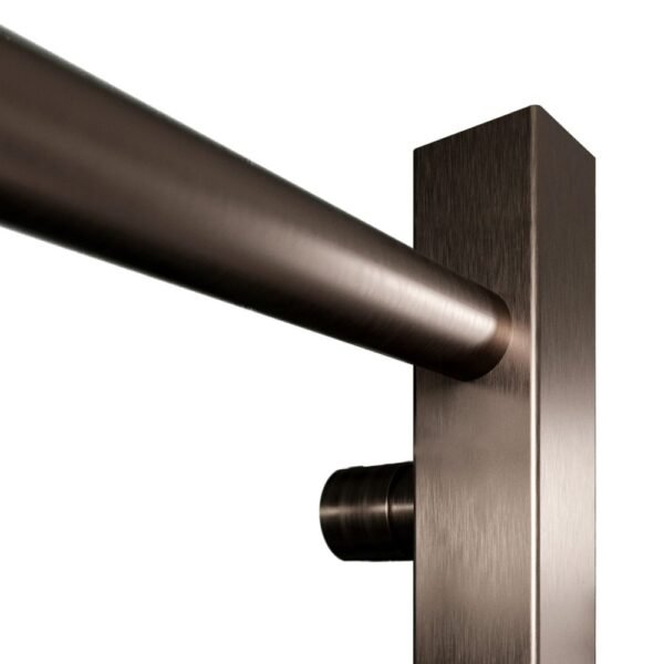 Scudo Vibe Towel Rail - Brushed Bronze - Image 2