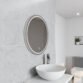 Kartell Vista Round LED Illuminated Mirror - 600mm x 600mm