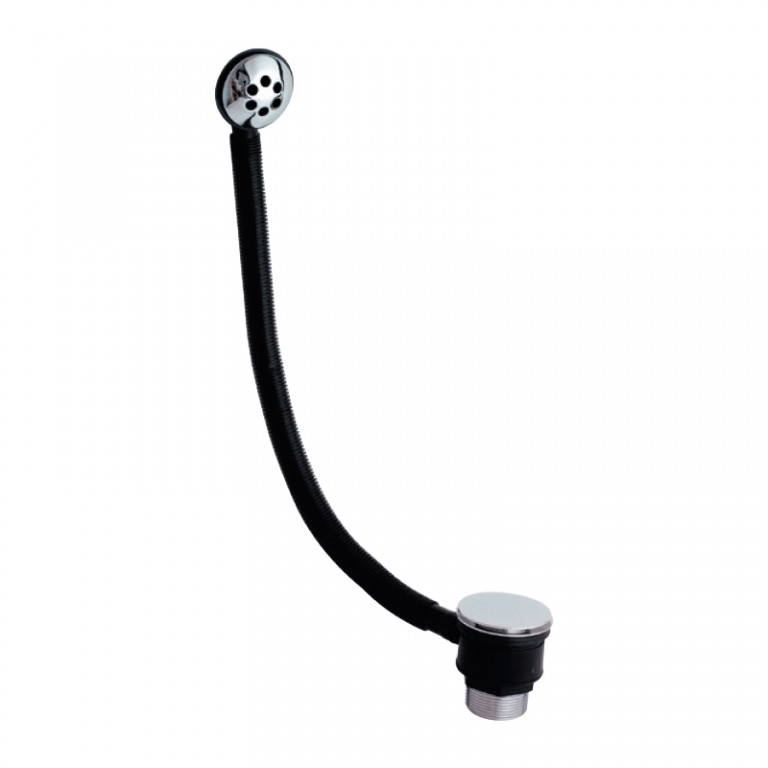 Kartell Clic-Clac Overflow Bath Filler Waste - Chrome