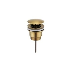 Kartell Universal Basin Waste - Brushed Brass