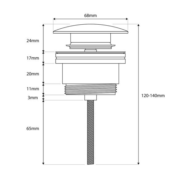 Scudo Universal Basin Waste - Image 5