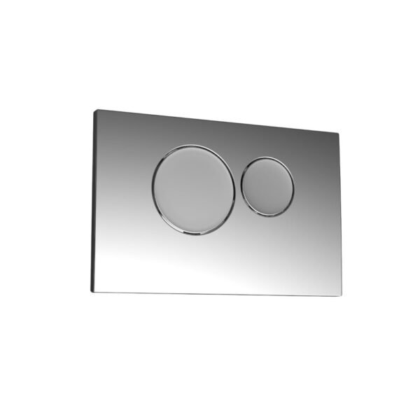 Scudo Round Dual Flush Plate