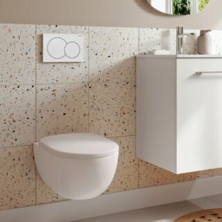 Geberit Alpha01 Round Button Dual Flush Plate - Image 3