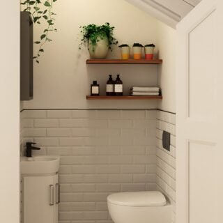 Geberit Alpha01 Round Button Dual Flush Plate - Image 5