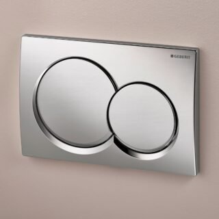 Geberit Alpha01 Round Button Dual Flush Plate - Image 6