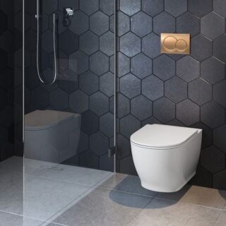 Geberit Alpha01 Round Button Dual Flush Plate - Image 8