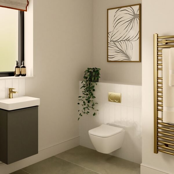 Geberit Alpha01 Round Button Dual Flush Plate - Image 10
